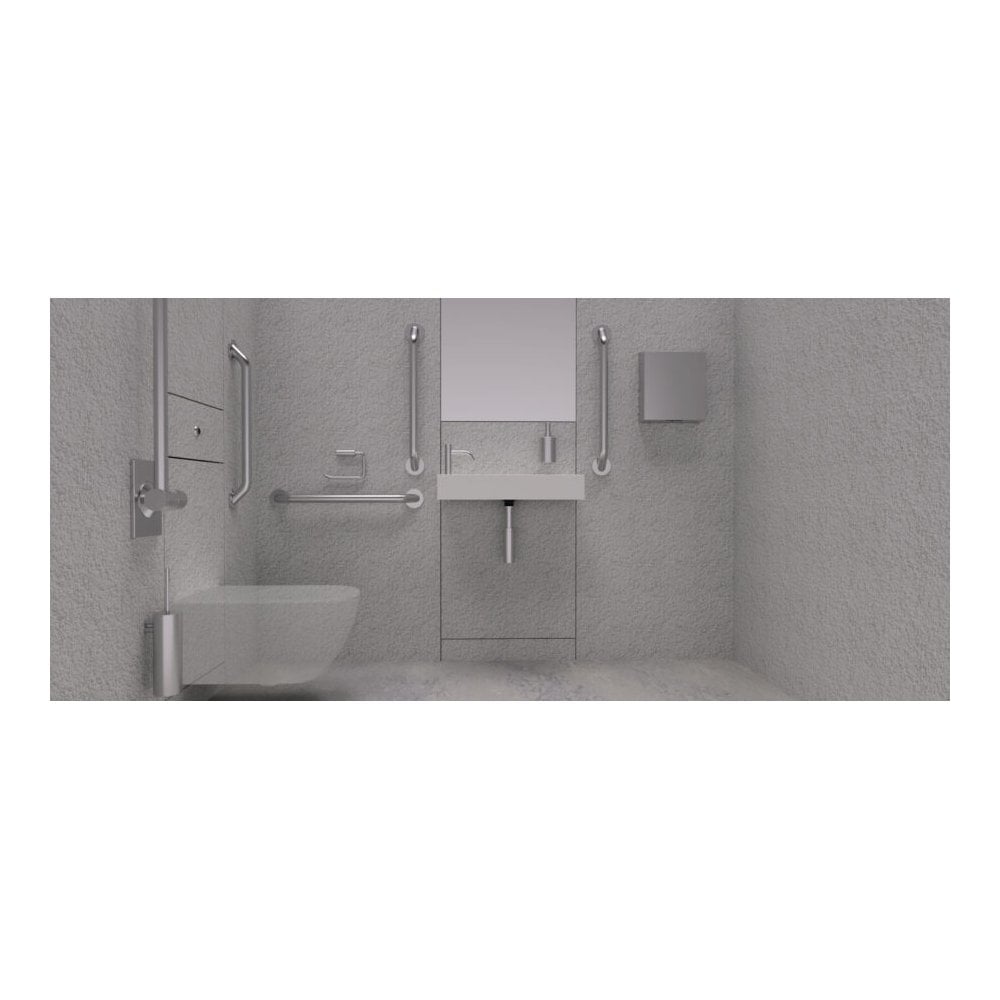 Doc M Straight Grab Bar - 600mm Ø35mm TSL45.600