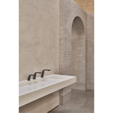 The Monolith S, M or L Series Wall Mounted Wash Basin L.1200mm (300, 450 or 600mm Depth)