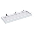 The Monolith S, M or L Series Wall Mounted Wash Basin L.1800mm (300, 450 or 600mm Depth)