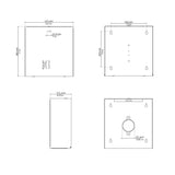 Jumbo Toilet Roll Dispenser TSL.842