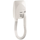 Mediclinics Wall Mounted Hotel Bathroom Automatic Hair Dryer with Socket