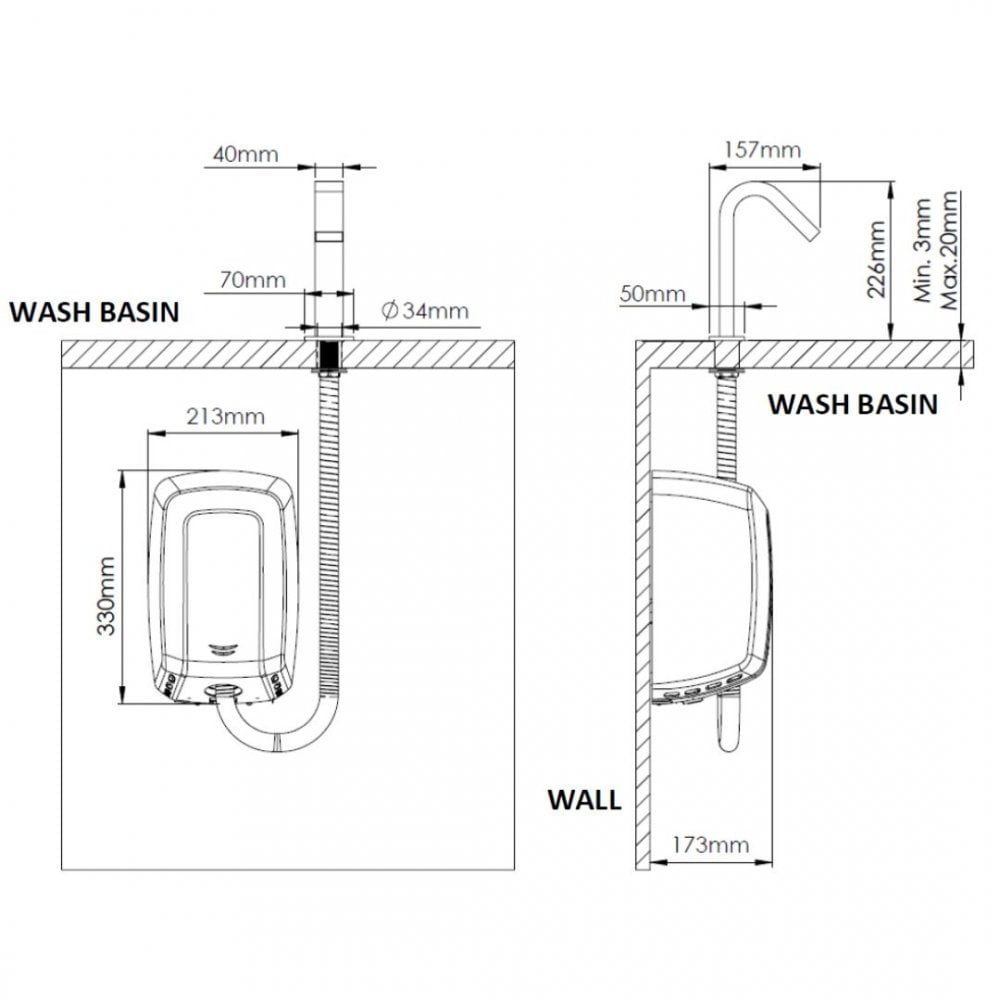 Dryflow® Bi-Tap Wash and Dry Series (full set)