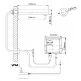 Dryflow® Tri-Tap Water Sensor Tap