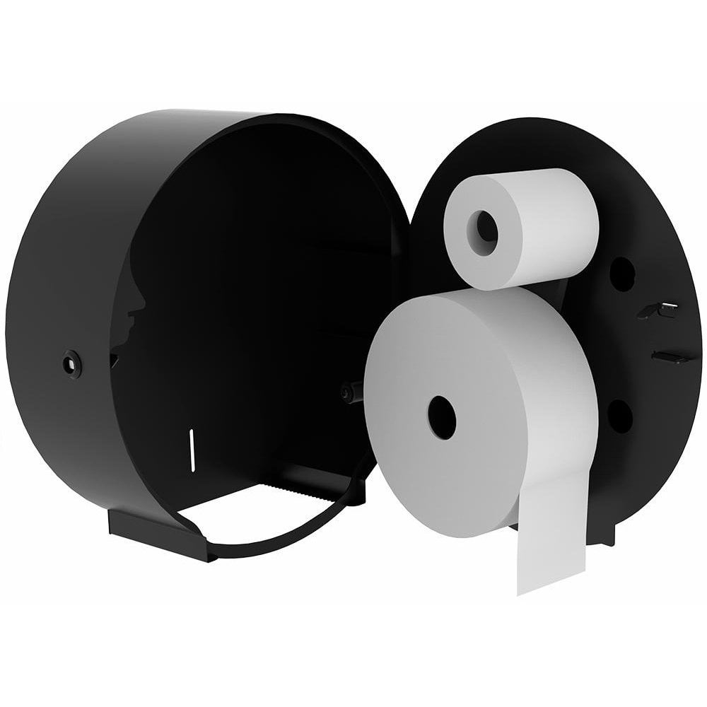 Dan Dryer BJÖRK Wall Mounted 1 Jumbo 1 Standard Toilet Roll Holder