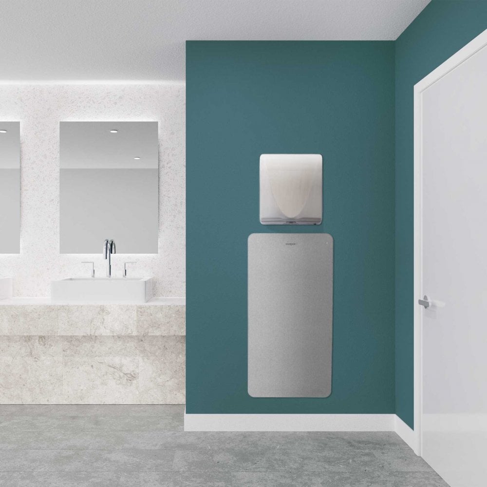 Hand Dryer Splash Back Wall Guard With evapor8 Technology (800 x 400mm)