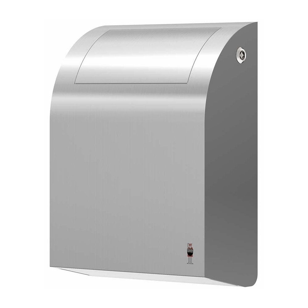 Dan Dryer Stainless Design Self Closing 12L Waste Bin/Sanitary Bin