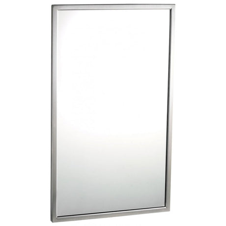 B-290 2430 Bathroom Vanity Mirror with Welded Frame (610x760)