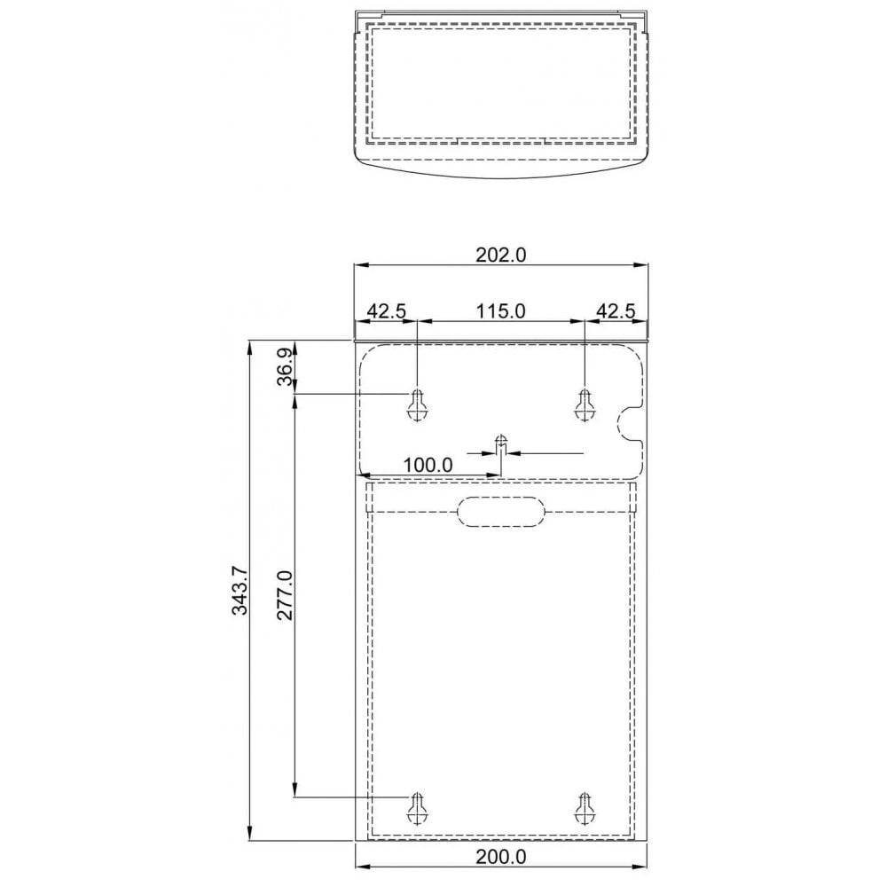 DP5118 Dolphin 5L Sanitary Bin