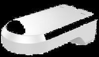 HikVision: DS-1294ZJ-PT, Wall Mount Bracket, Plastic & Steel, 3kg Capacity, White, 223.5x125.8x80mm
