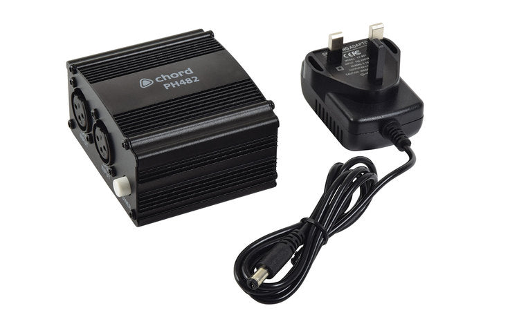 Chord: 173.482UK, Phantom Power Unit, 2-Channel, +48V, Dual XLR ...