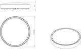 BT EVO Adjustable Wattage and CCT LED Bulkhead