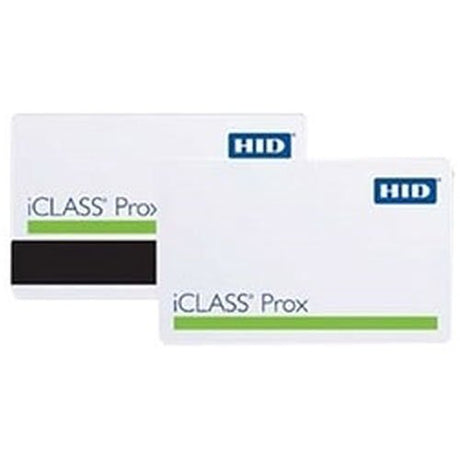 HID Global 2122BGGMNN card, white