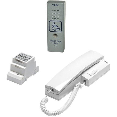 Videx 25H/DDA/2W audio intercom kit