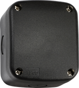 IP66 Outdoor Enclosure - Small Black, Weatherproof Polycarbonate