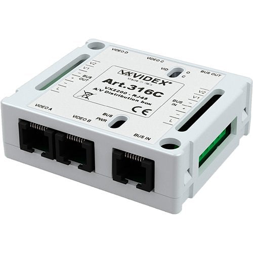 Videx 316C box balanced video, white