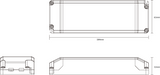 IP20 12V 75W DC LED Driver - Alternate View
