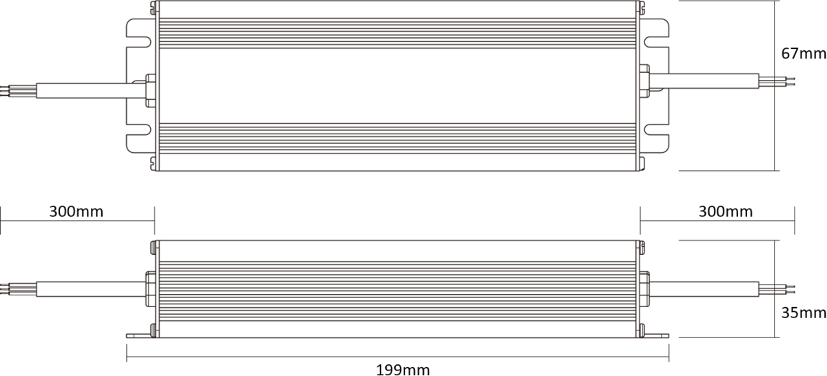 Additional image of 24V IP67 100W DC LED Driver