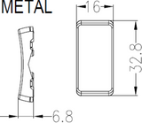 Close-up of Black Nickel Switch Cover Marked 'FAN'