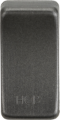 Switch Cover "Marked HOB" - Smoked Bronze