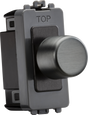 6A 1G 2-way Dummy Dimmer Module - Smoked Bronze
