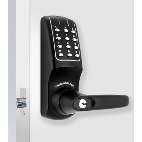 Codelocks 5010 BK tubular mortice latch