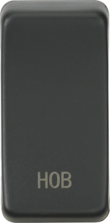 ML Accessories Switch Cover 'Marked HOB' - Anthracite