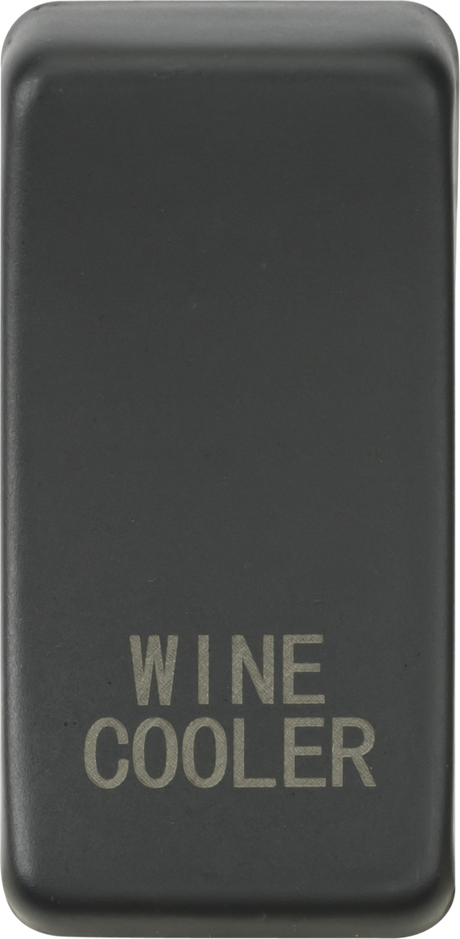 ML Accessories Anthracite Switch Cover 'Marked WINE COOLER'