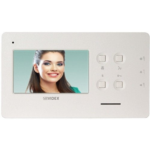 Videx 6458 video monitor, white