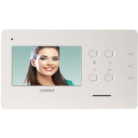 Videx 6458 video monitor, white