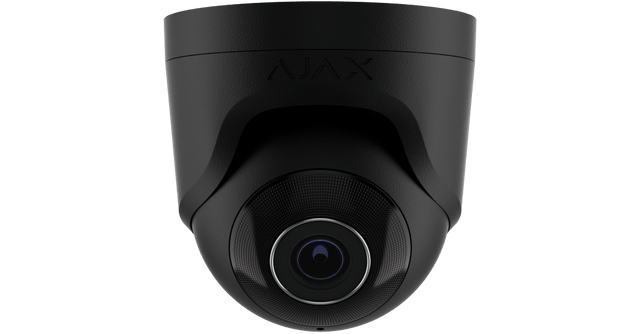 Ajax 64926.197.BL1 TurretCam AI-Powered IP Security Camera