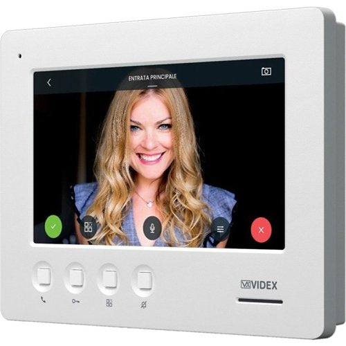 Videx 6798 video door phone, white