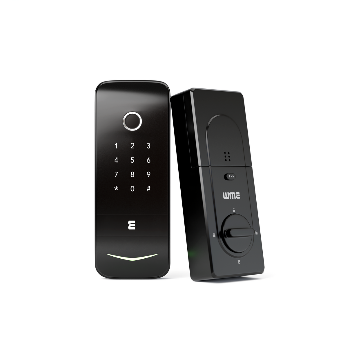WME DL2 Smart Door Lock – Wi-Fi Voice Fingerprint Keypad (Alexa/Google)