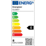 Energizer 8W LED Filament GLS B22 (BC) 1060lm 2700K Warm White Non-Dimmable – S12857, ENER547