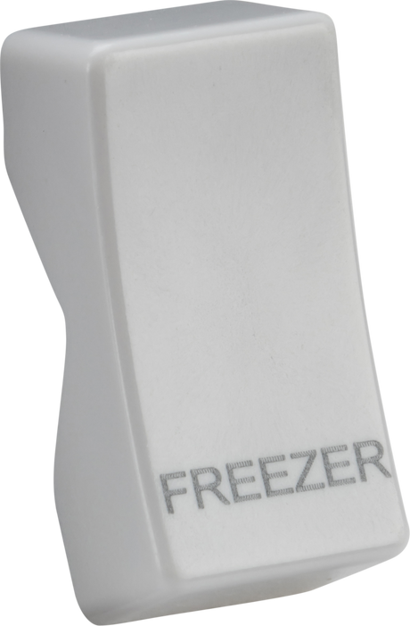 Rocker Cover - Laser Printed FREEZER, White
