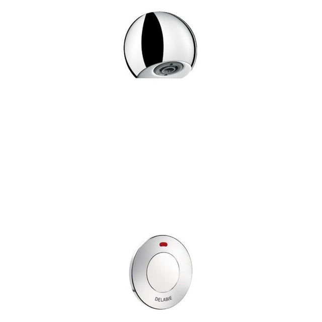 749110 DELABIE TEMPOSTOP Time Flow Shower Kit with Round Head