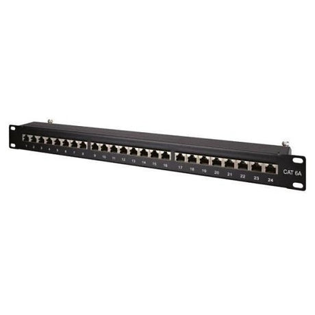 Vanco 820924 patch panel, black