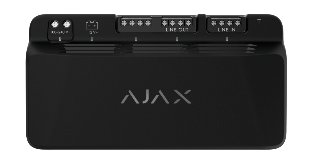 Ajax 82132.181.BL1 LineSupply Fibra Additional Power Supply Module