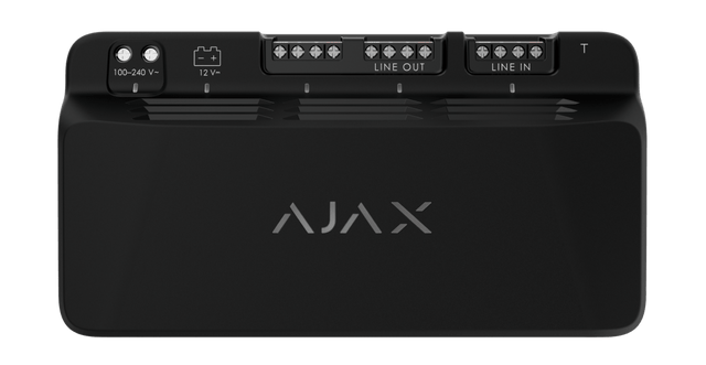 Ajax 82132.181.BL1 LineSupply Fibra Additional Power Supply Module