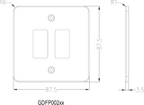 ML Accessories 2G Grid Faceplate - Another view