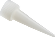 Pack of 10 Silicone Glue Caps - White Polycarbonate