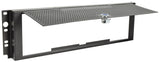Adastra 853.067UK 3U lockable rack security mesh panel