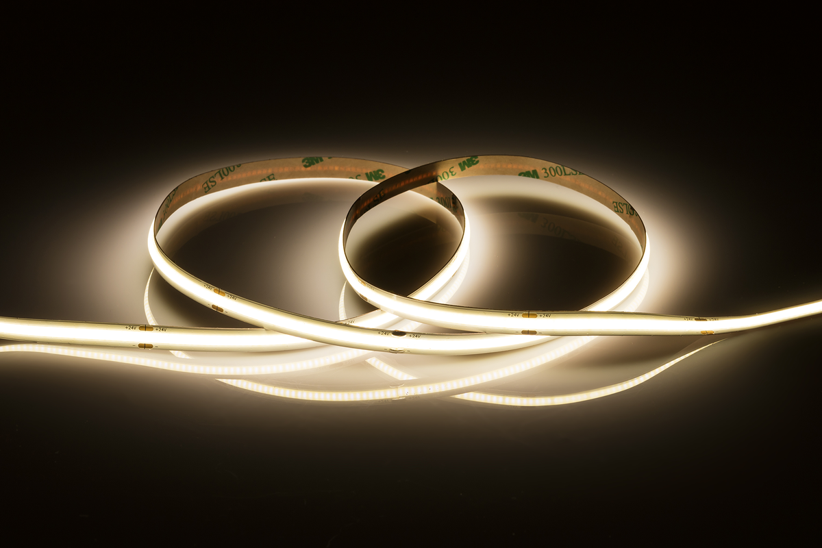 24V IP20 CoB LED Flex Cool White 4000K - 5 Metres