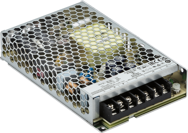 24V IP20 150W DC Driver - Adjustable Output, Stainless Steel