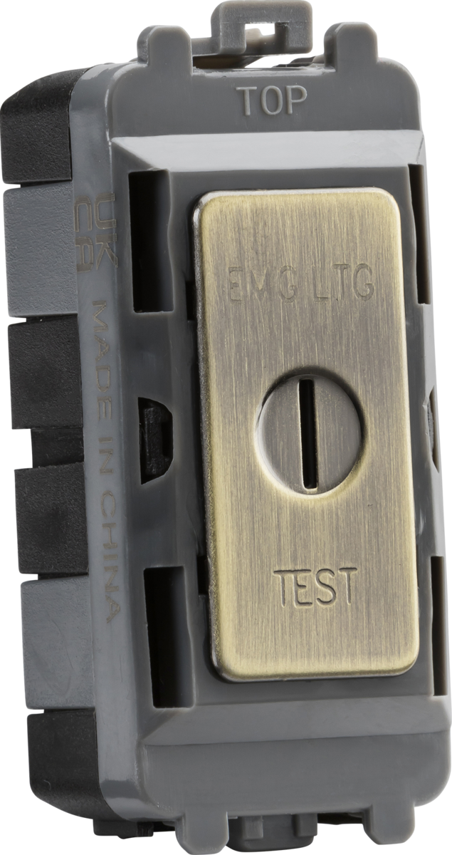 Knightsbridge: GDM008AB, 20AX DP Key Switch Module, Marked EMG LTG TEST ...