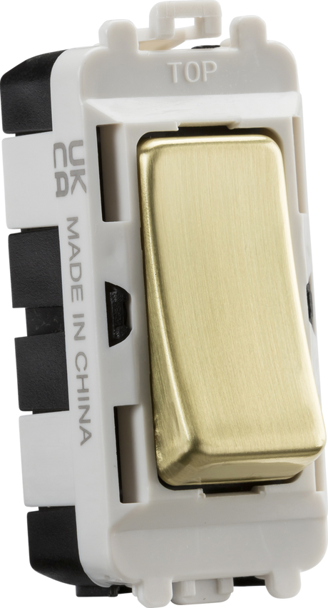 20AX DP Grid Module - Brushed Brass