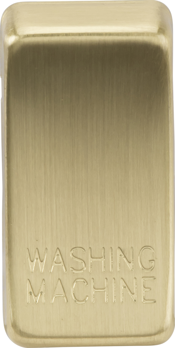ML Accessories GDWASHBB Switch Cover - Brushed Brass for Washing Machine