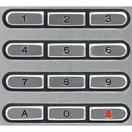 Fermax 9617 keypad module, black, white
