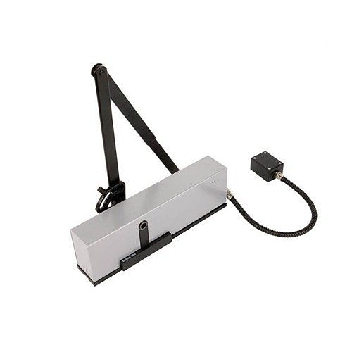 Briton 9964/1 door closer, silver