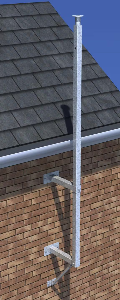 Altron ACP2/450 Wall Mounted Fixed Camera Pole