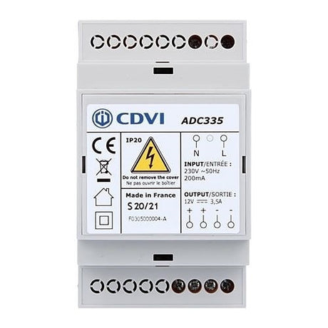 CDVI ADC335 power supply, grey